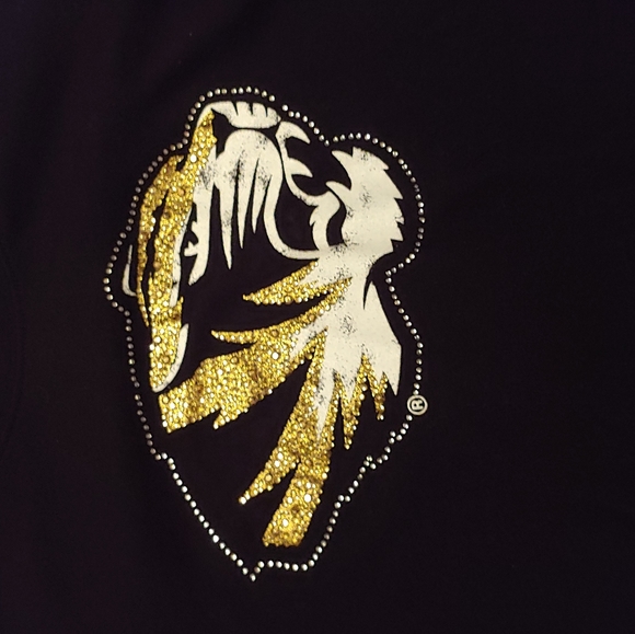 Rhinestone Mizzou Tiger Large - Picture 2 of 5